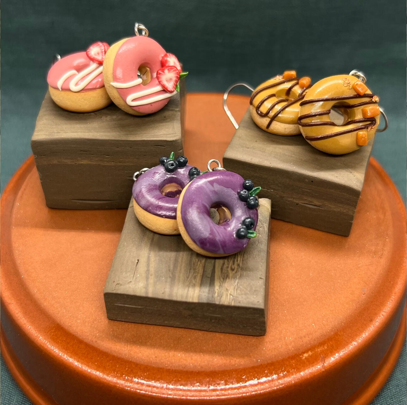 Donut Earrings
