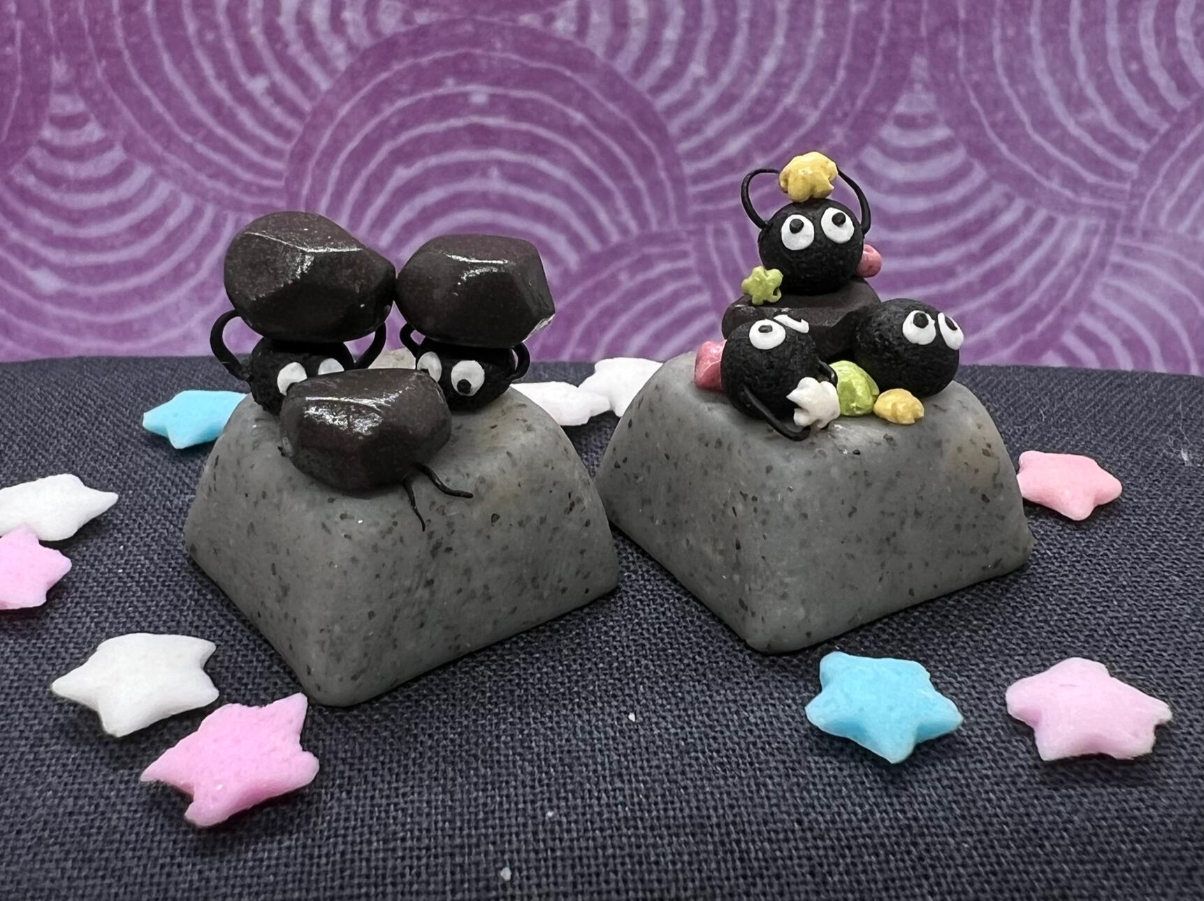 Soot Sprite Keycaps