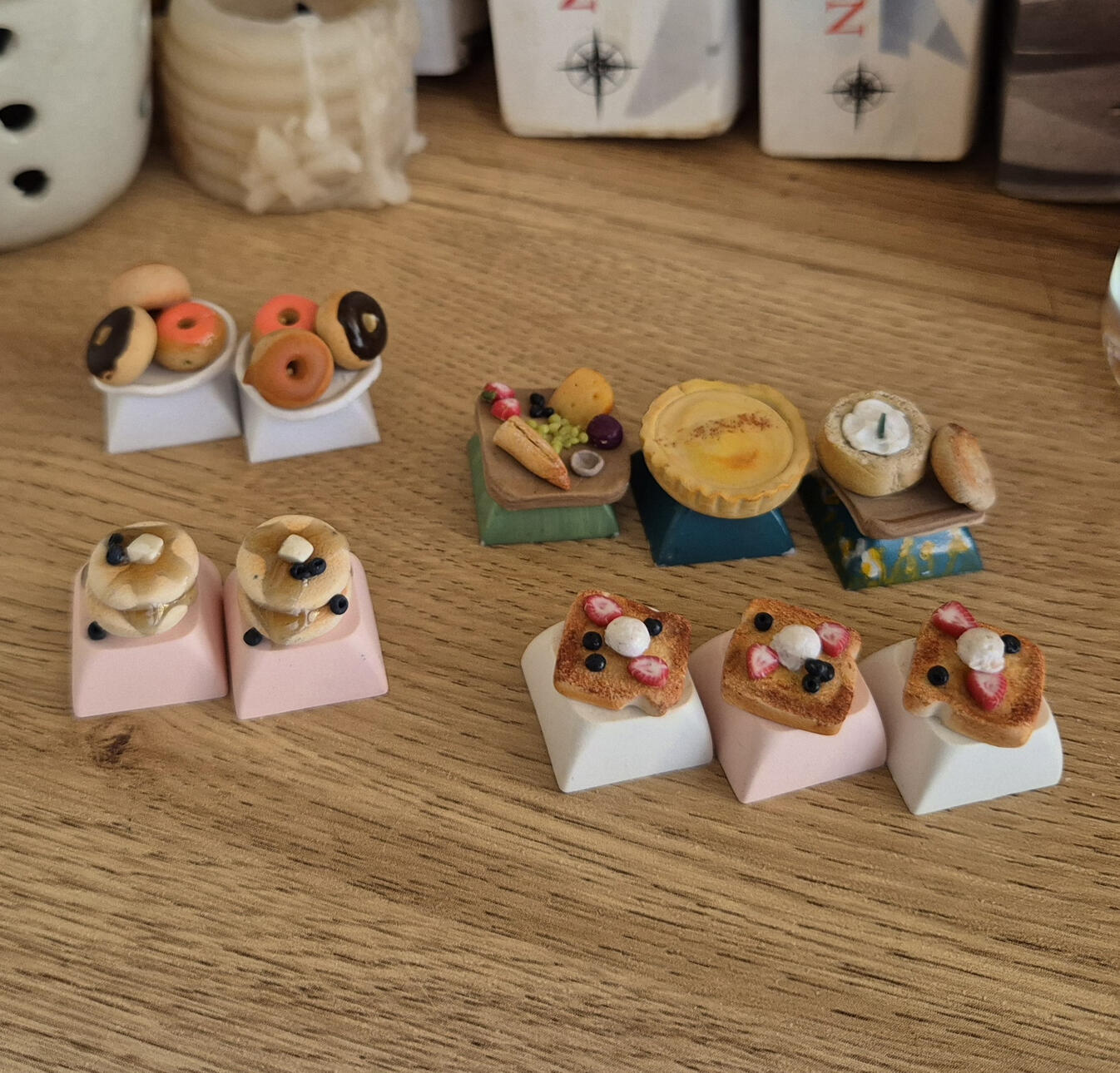 Little foods Keycaps